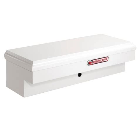 weather guard lo-side truck box white steel|weatherguard tool boxes low profile.